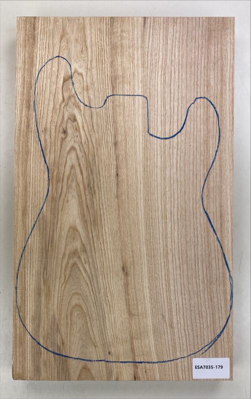 Body Swamp Ash, 1-pc., Unique Piece #179